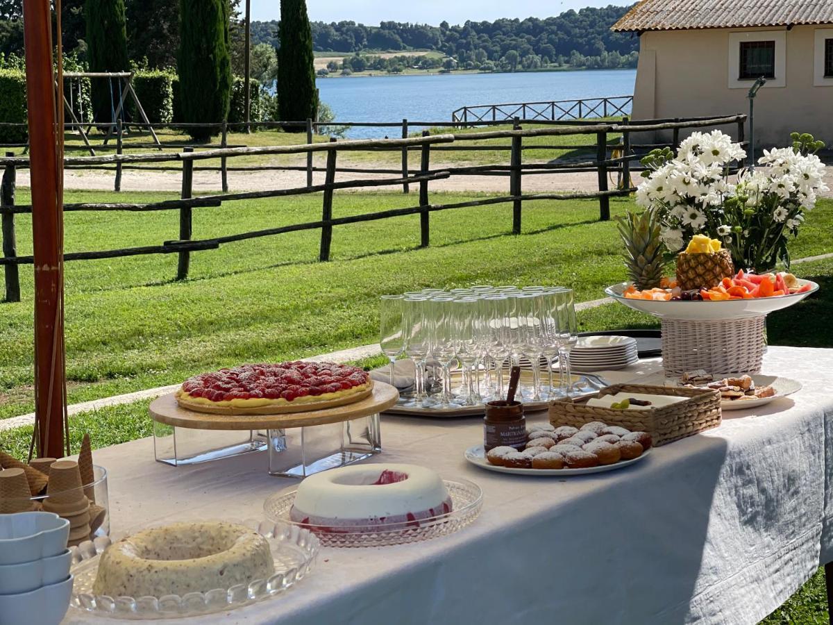 Agriturismo Potrero Grande Sul Lago Di Martignano Con Spiaggia Кампаньяно-ди-Рома Экстерьер фото